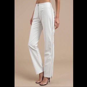 **SOLD** I AM GIA Salt White Snakeskin Pants